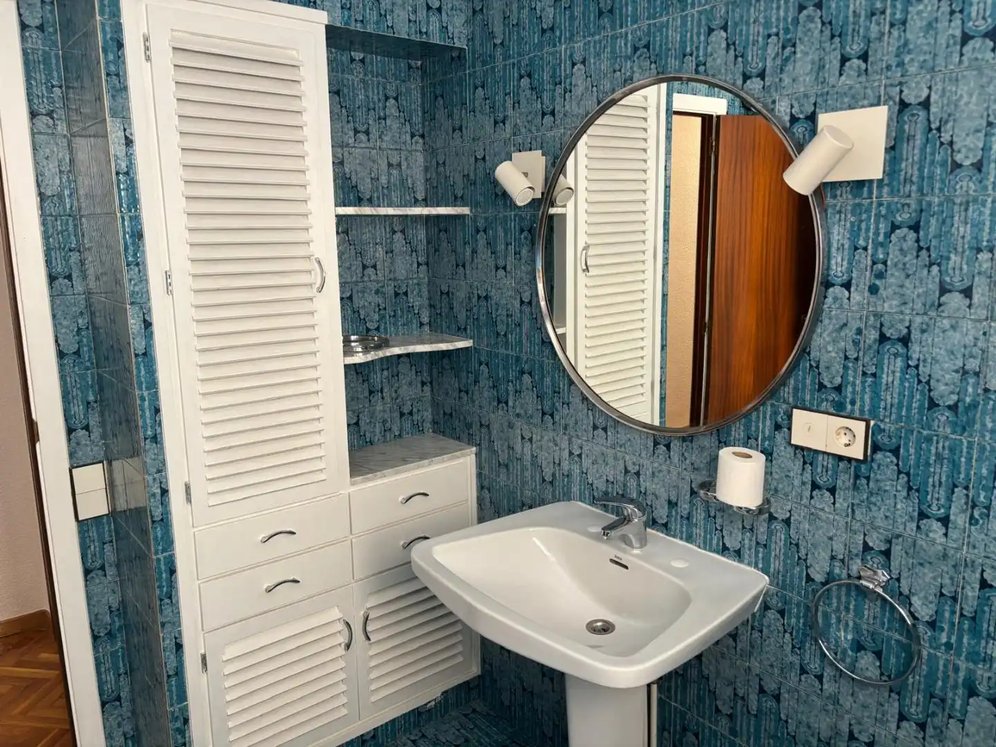 Piso de alquiler en Carrer de Sant Fèlix, 41, Plaza Illes Columbretes Baño de Piso de alquiler en Castellón de la Plana / Castelló de la Plana con Parquet y Amueblado