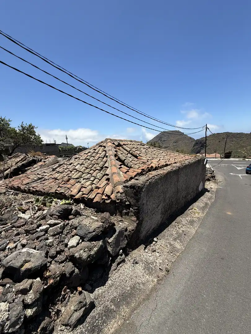 Vista exterior de Finca rústica en venda en Santiago del Teide