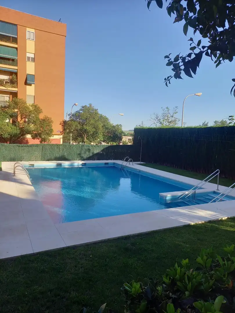 Piso de alquiler en Calle Pintor Juan Gris, 1, Vista Alegre - Parque Cruz Conde Piscina de Piso de alquiler en Córdoba con Aire acondicionado, Jardín privado y Piscina