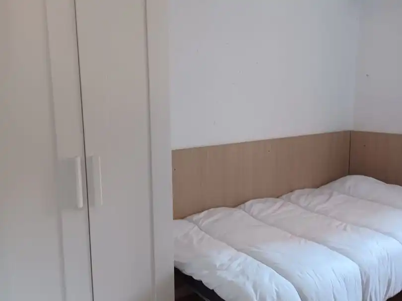 Zimmer in Carrer de Vinaròs, 20, Sant Llorenç - Zona Alfahuir Schlafzimmer von Wohnung zur untervermieten in Valencia mit Parkett, Möbliert und Balkon