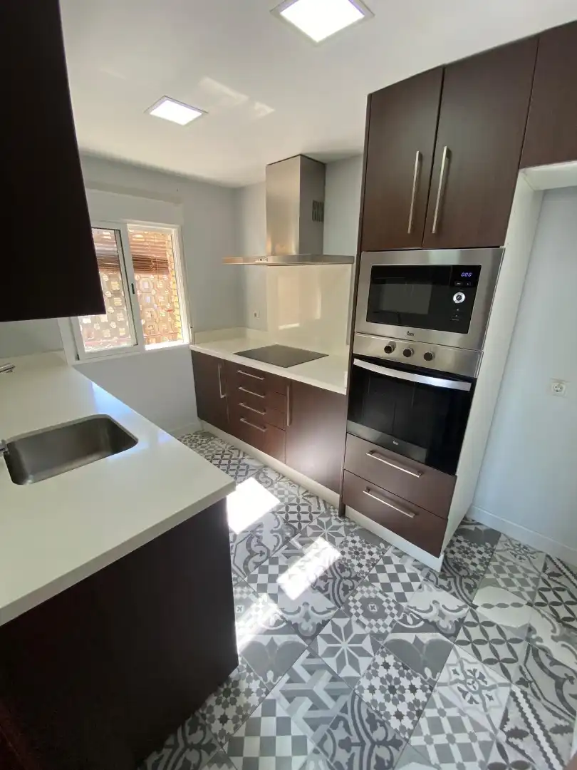 Flat for rent in Calle Tornado, 11, Ciudad Aljarafe Kitchen of Flat for rent in Mairena del Aljarafe with Air Conditioner, Terrace and Furnished