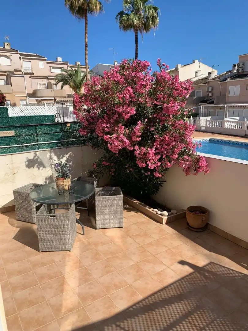 Pis de lloguer a Calle Sevilla, 82, Carolinas Bajas Terrassa de Pis de lloguer en Alicante / Alacant amb Aire condicionat, Jardí privat i Terrassa