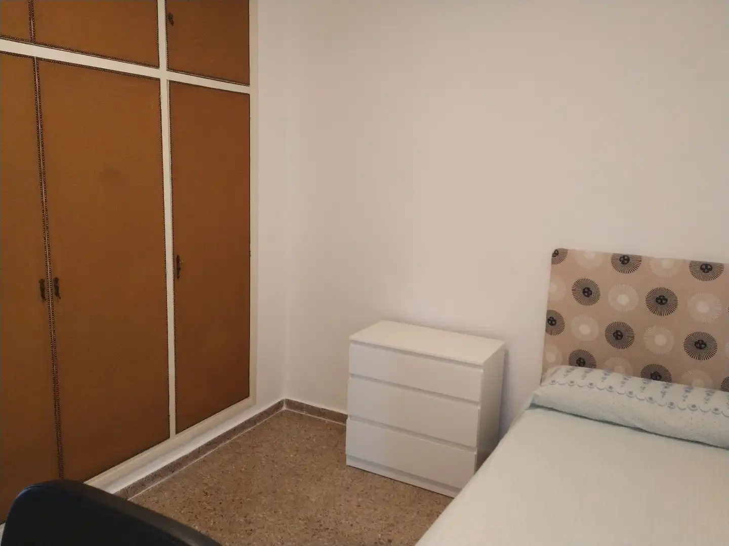 Habitación de Piso de alquiler en Murcia con Aire acondicionado, Terraza y Amueblado