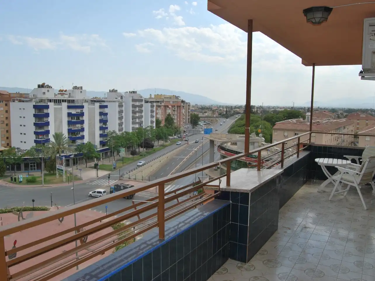 Terraza de Piso de alquiler en Murcia con Aire acondicionado, Terraza y Amueblado