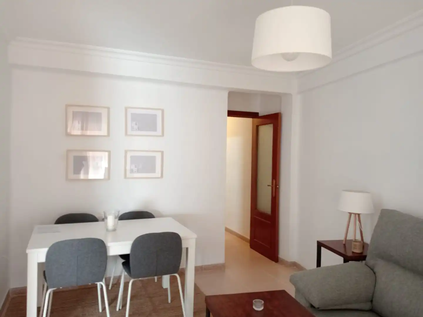 Esszimmer von Wohnung zur Miete in Sevilla mit Terrasse, Möbliert und Gemeinschaftsparkplatz