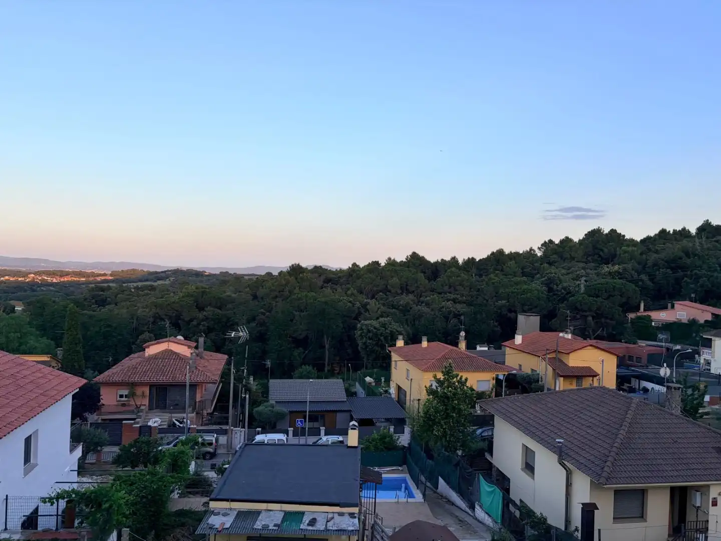 Vista exterior de Casa o chalet en venta en Bigues i Riells del Fai con Aire acondicionado, Terraza y Balcón
