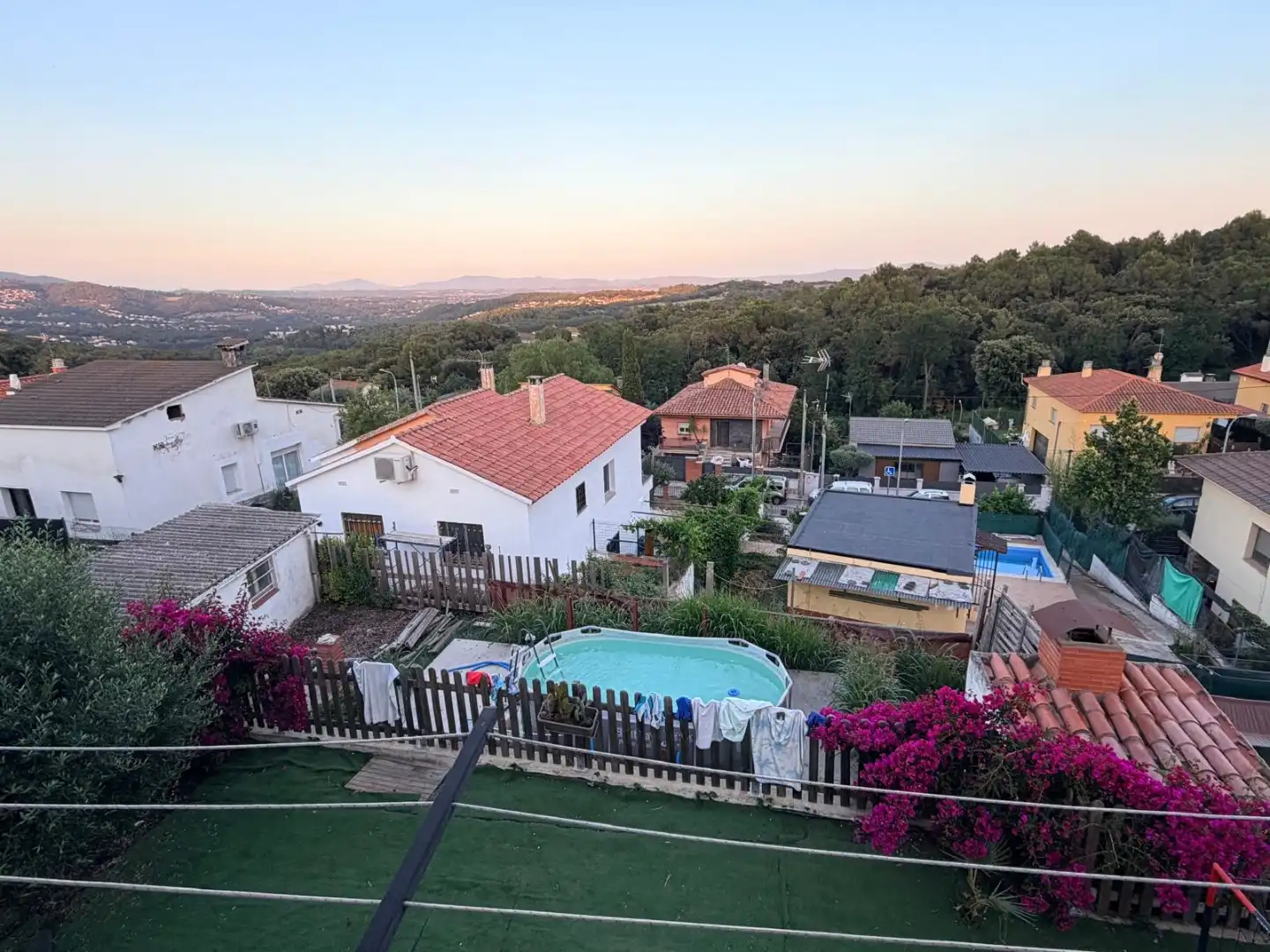 Piscina de Casa o chalet en venta en Bigues i Riells del Fai con Aire acondicionado, Terraza y Balcón