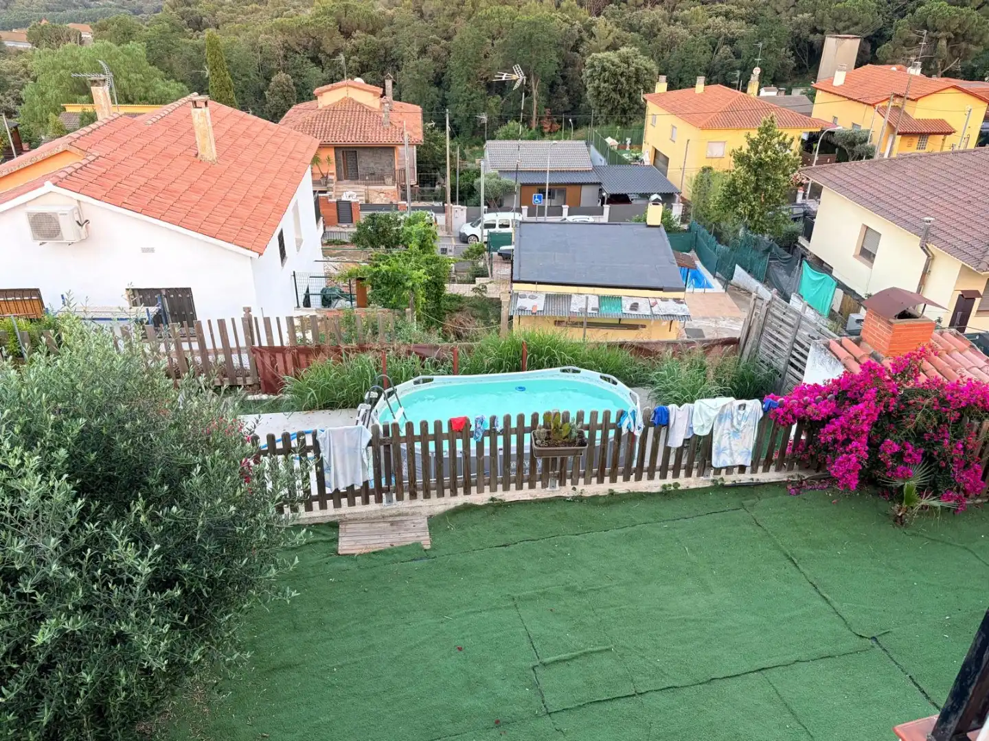 Piscina de Casa o chalet en venta en Bigues i Riells del Fai con Aire acondicionado, Terraza y Balcón