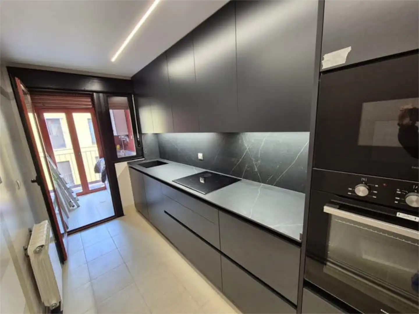 Flat for rent in Tres Olivos - La Piedad Kitchen of Flat for rent in Talavera de la Reina with Heating, Terrace and Furnished