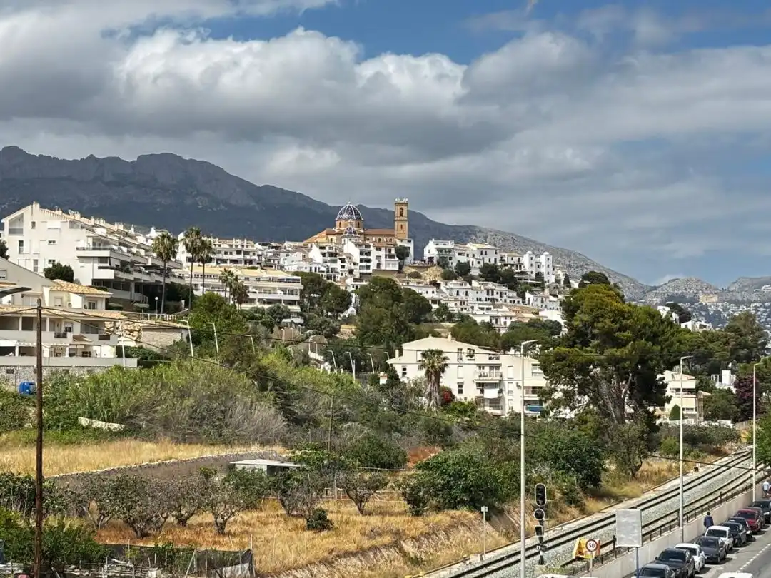Vista exterior de Piso en venta en Altea con Aire acondicionado y Balcón