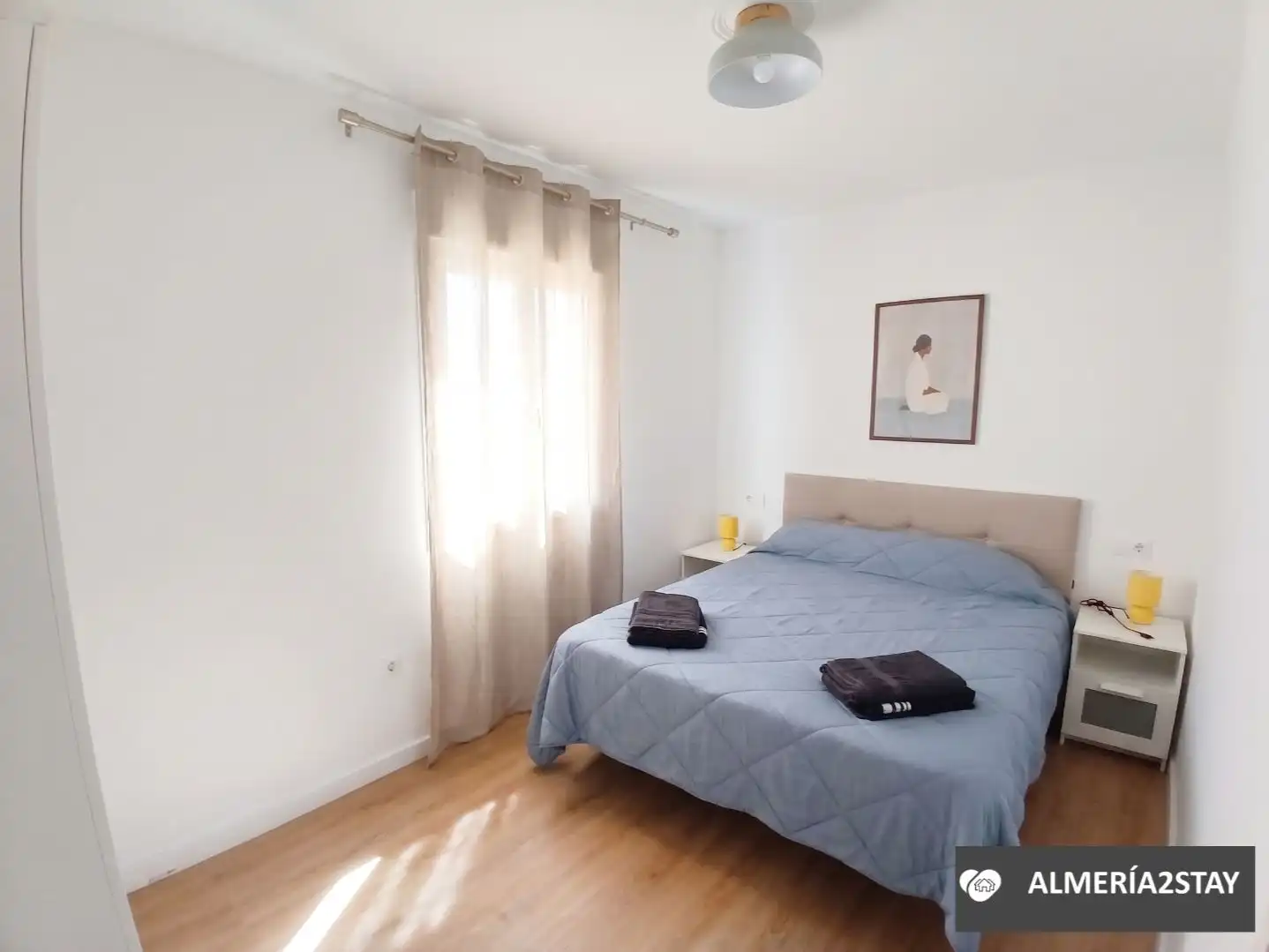 Flat for sale in Calle Campofrío, 14, Los Ángeles - Cruz de Caravaca Bedroom of Flat for sale in Almería Capital with Air Conditioner