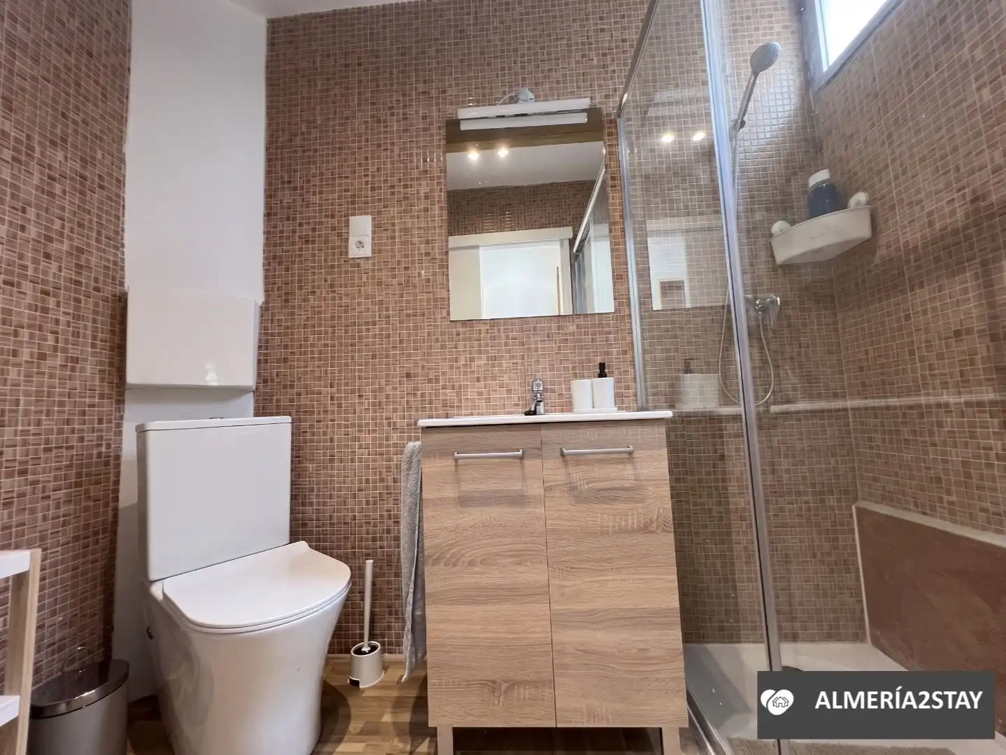 Flat for sale in Calle Campofrío, 14, Los Ángeles - Cruz de Caravaca Bathroom of Flat for sale in Almería Capital with Air Conditioner
