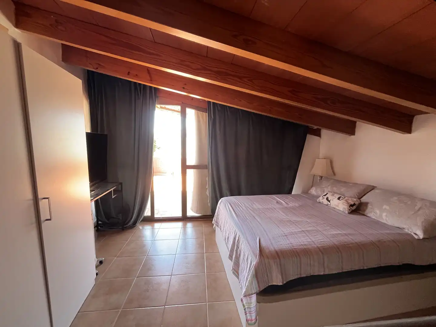 Flat for rent in Carrer des Vent, 67, Porreres Bedroom of Flat for rent in Porreres with Air Conditioner, Heating and Terrace
