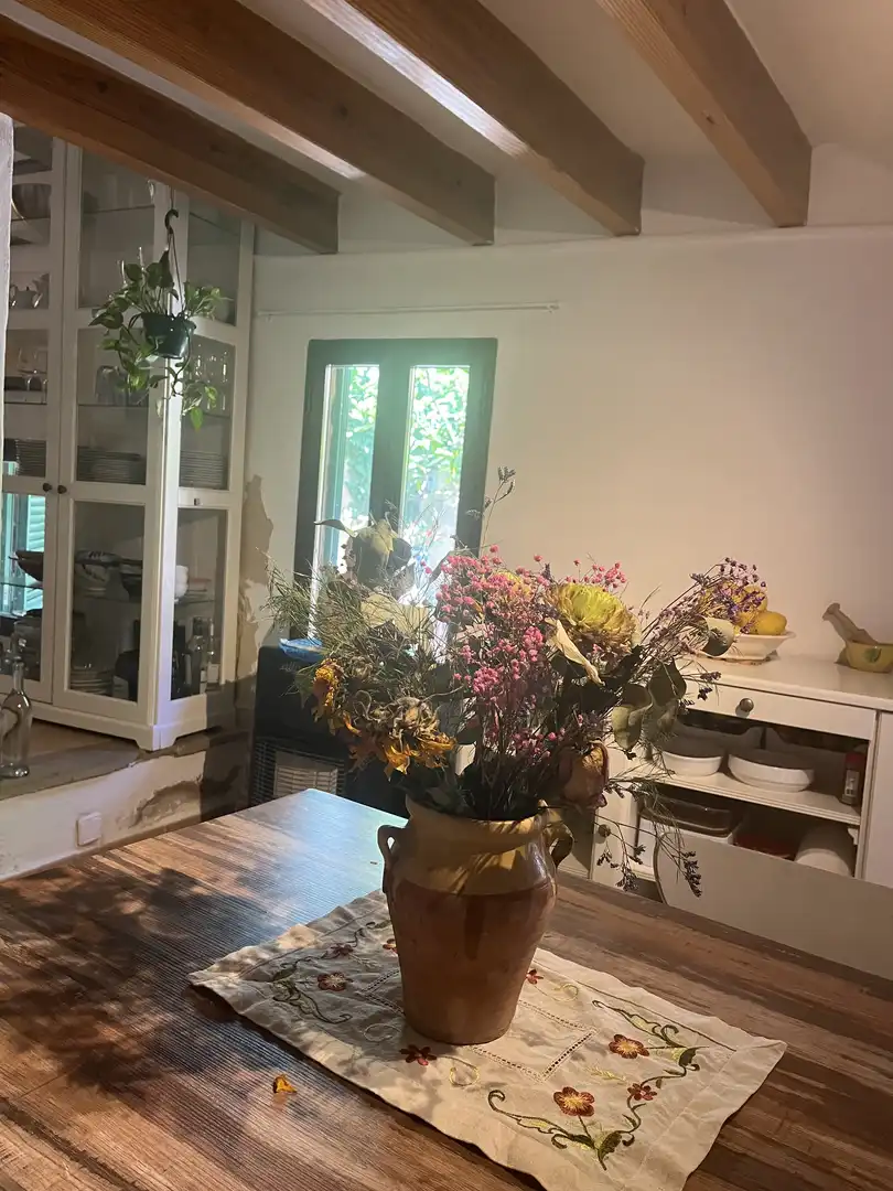 Flat for rent in Carrer des Vent, 67, Porreres Dining room of Flat for rent in Porreres with Air Conditioner, Heating and Terrace