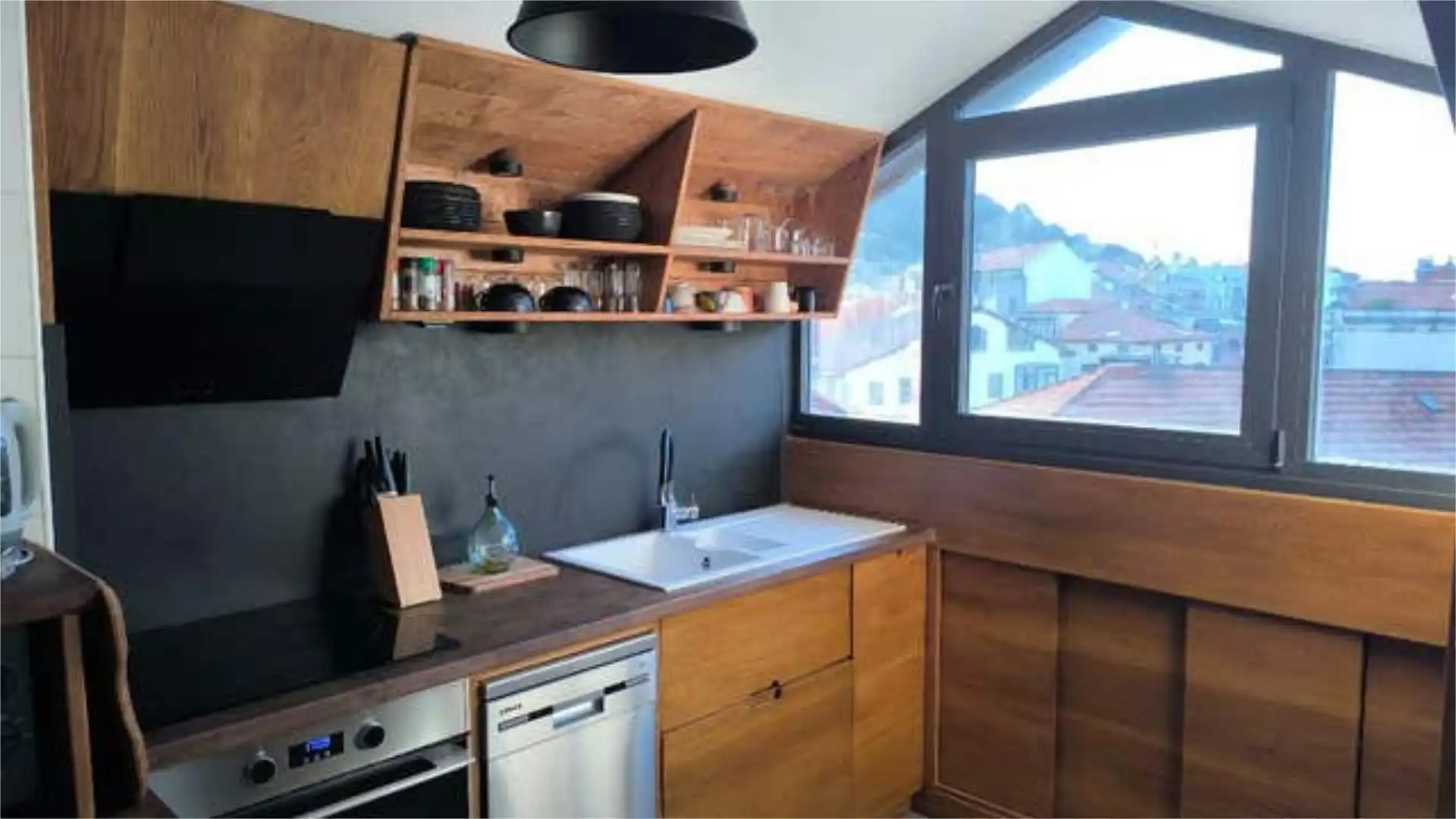 Wohnungen zur Miete in Mundaka Küche von Wohnungen zur Miete in Mundaka mit Heizung, Terrasse und Möbliert