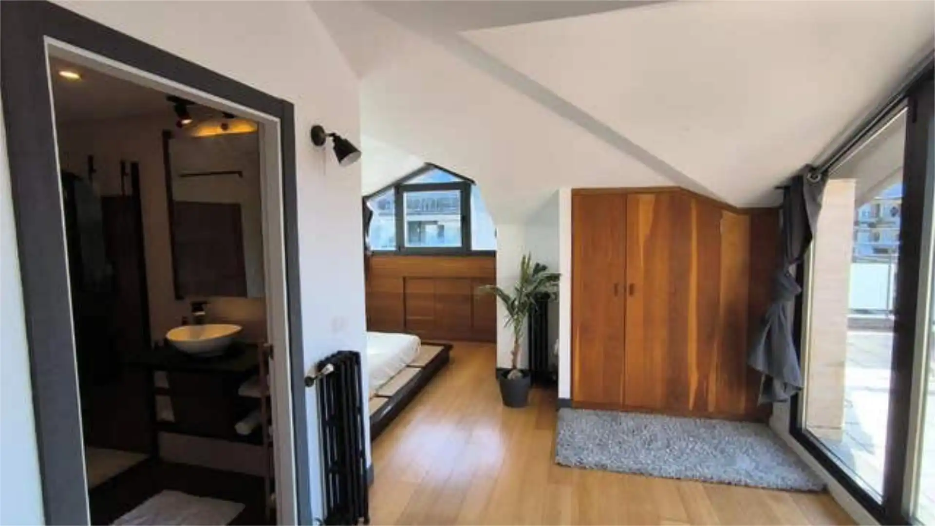 Wohnungen zur Miete in Mundaka Schlafzimmer von Wohnungen zur Miete in Mundaka mit Heizung, Terrasse und Möbliert