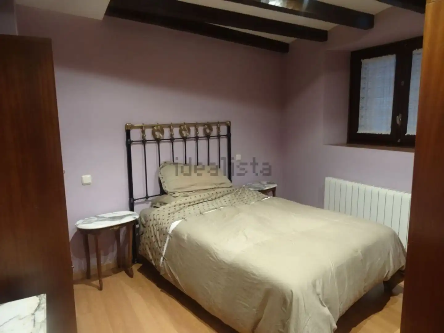 Schlafzimmer von Wohnung zur Miete in Valle de Hecho mit Heizung, Parkett und Terrasse
