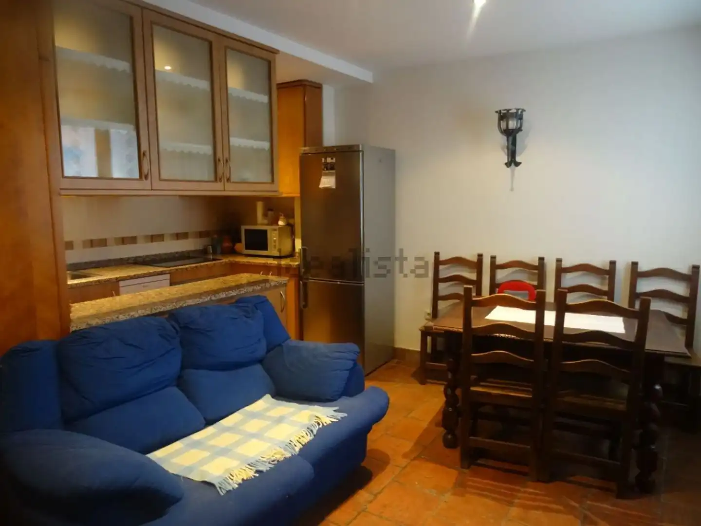 Küche von Wohnung zur Miete in Valle de Hecho mit Heizung, Parkett und Terrasse