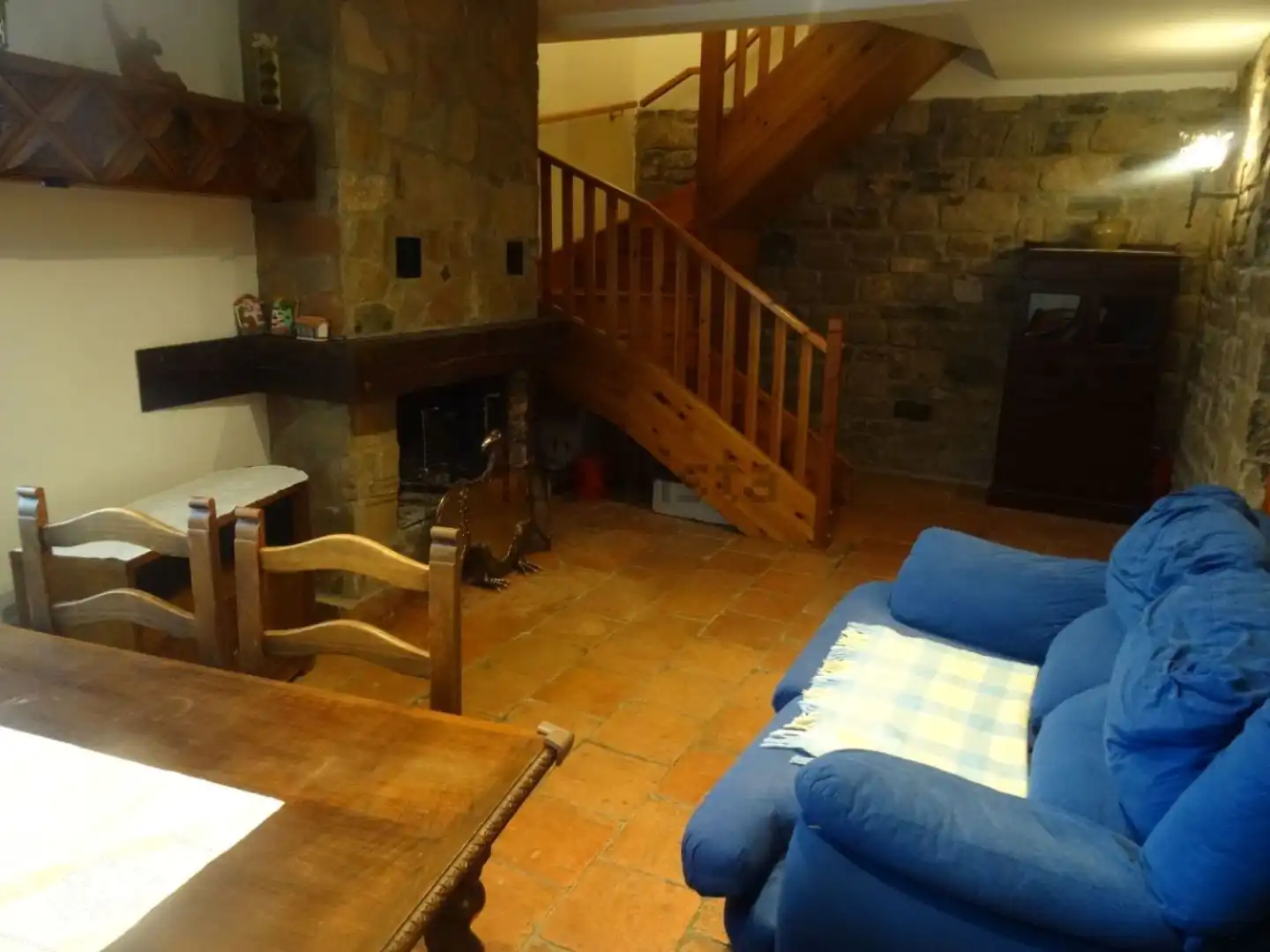 Wohnung zur Miete in Valle de Hecho mit Heizung, Parkett und Terrasse