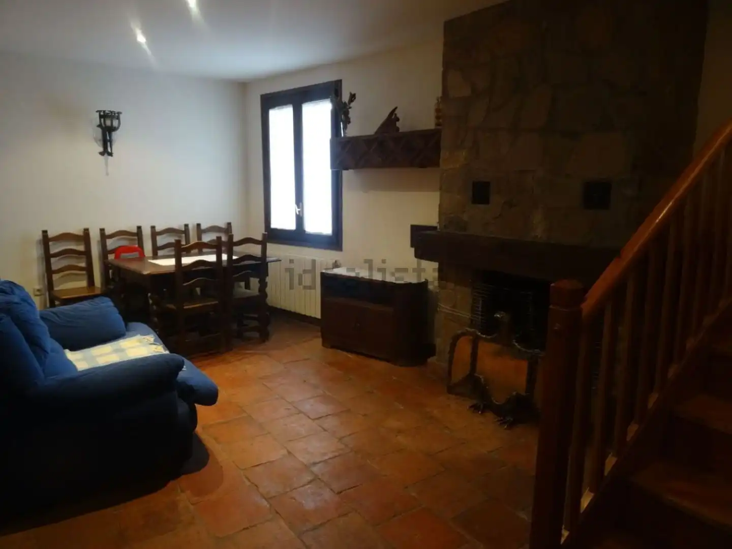 Wohnzimmer von Wohnung zur Miete in Valle de Hecho mit Heizung, Parkett und Terrasse