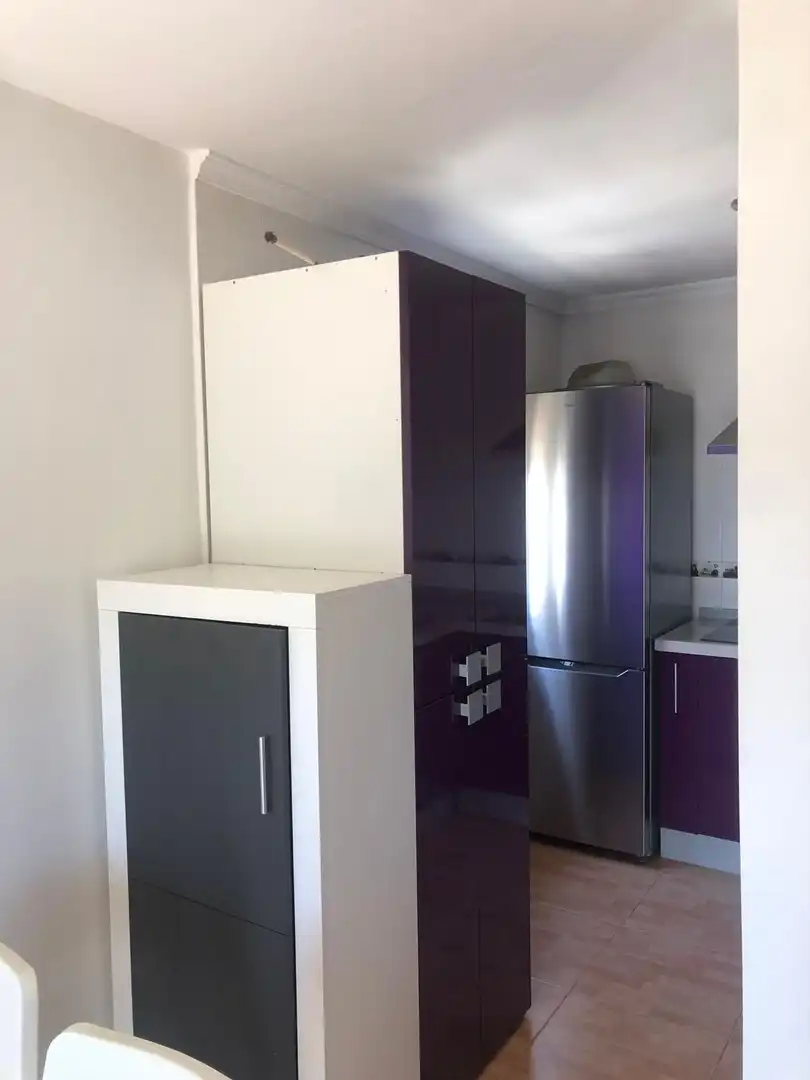 Kitchen of Flat for rent in Sevilla  with Air Conditioner, Furnished and Balcony