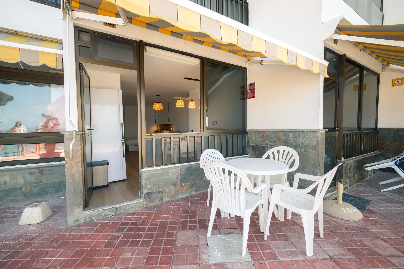 Estudi de lloguer a Avenida de la Verga, 4, Arguineguín Terrassa de Estudi de lloguer en Mogán amb Parquet, Terrassa i Moblat