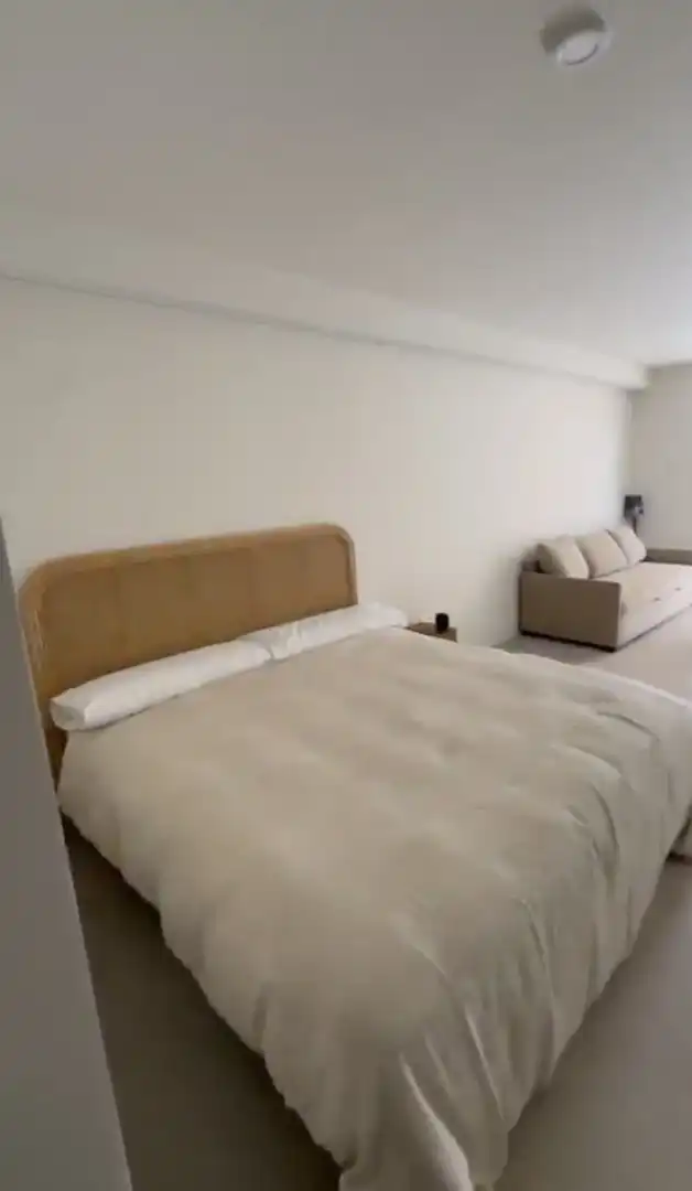 Schlafzimmer von Wohnung zur Miete in Arona mit Klimaanlage, Privatgarten und Terrasse