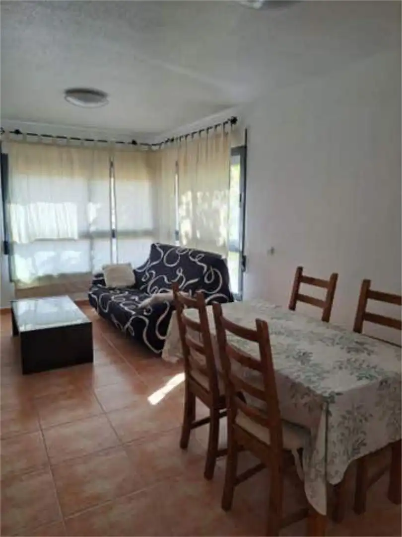 Piso de alquiler en La Ñora Sala de estar de Piso de alquiler en Murcia con Calefacción y Amueblado