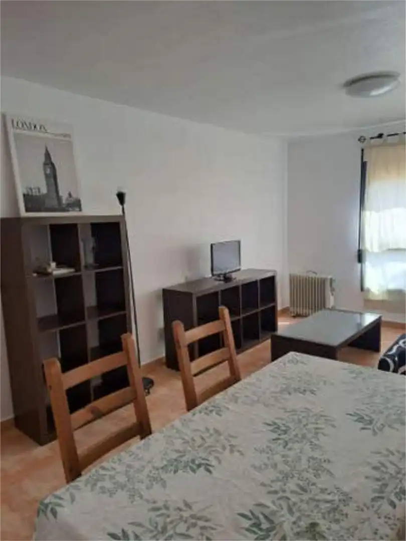 Piso de alquiler en La Ñora Sala de estar de Piso de alquiler en Murcia con Calefacción y Amueblado