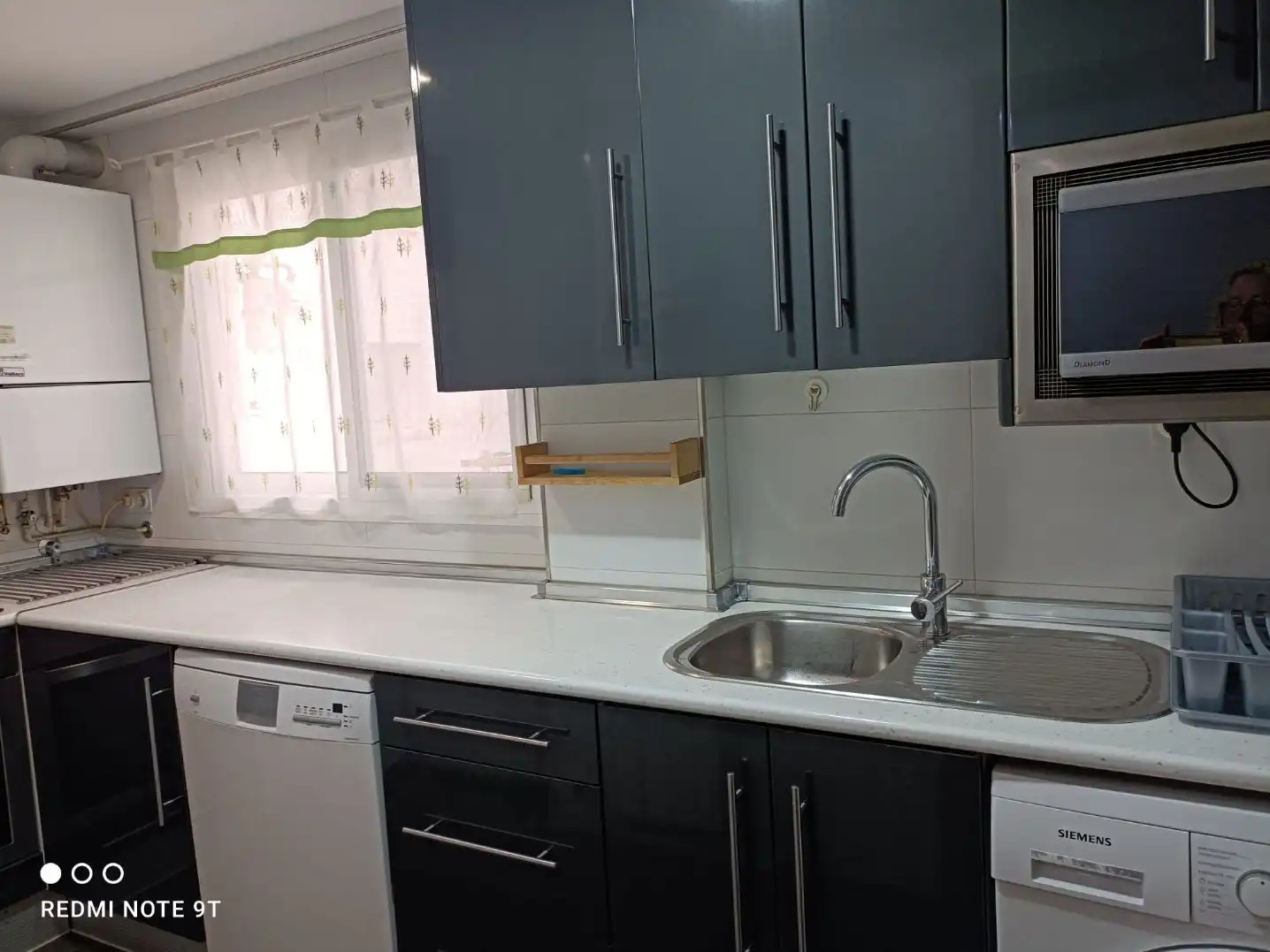Piso de alquiler en Plaza de Gallur, 7, La Paz Cocina de Piso de alquiler en Zaragoza con Aire acondicionado, Calefacción y Parquet