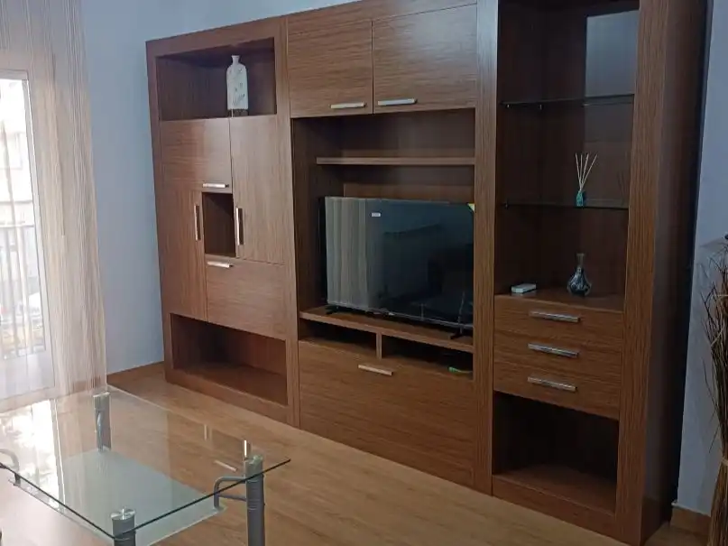 Piso de alquiler en Plaza de Gallur, 7, La Paz Sala de estar de Piso de alquiler en Zaragoza con Aire acondicionado, Calefacción y Parquet