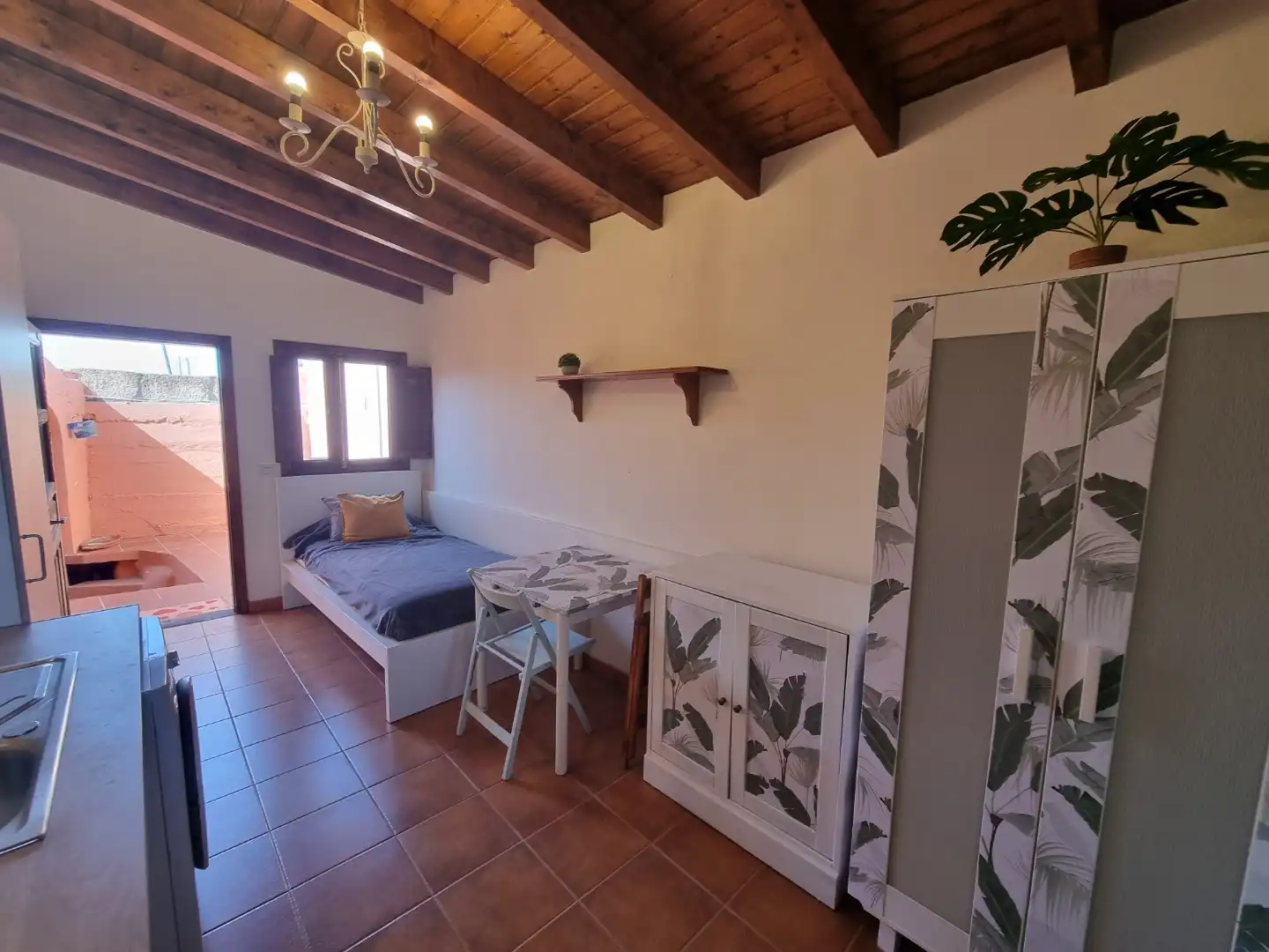 Lofts for rent in Calle Machado Segunda, 17, Machado - Las Barreras Living room of Lofts for rent in El Rosario with Terrace, Furnished and Oven