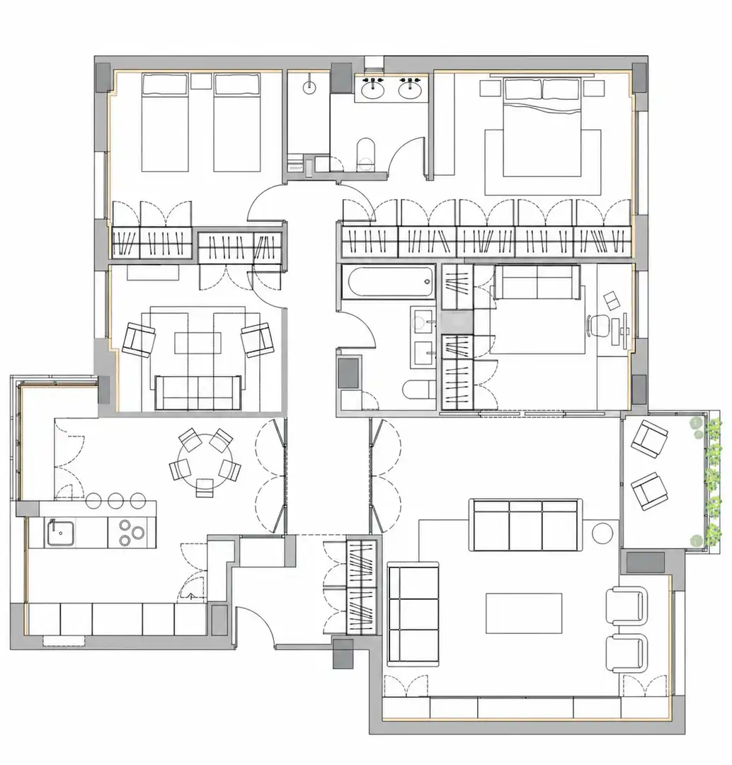 Piso en venta en Calle Doctor Pedro de Castro, 5, Parque María Luisa -Giralda Sur Piso en venta en Sevilla con Aire acondicionado, Calefacción y Jardín privado