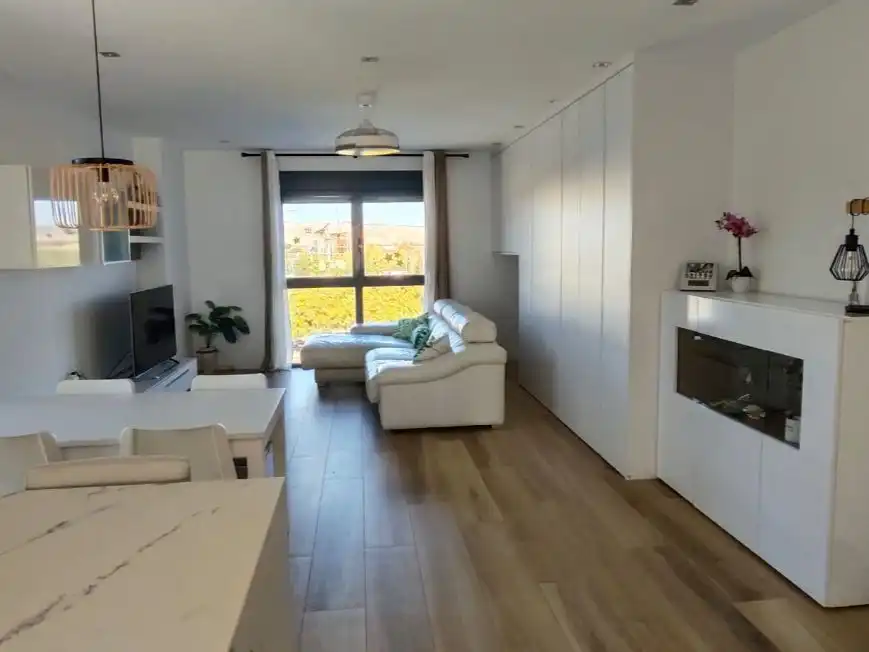 Flat for sale in Calle de Juan Antonio Bardem, 1, Utebo Living room of Flat for sale in Utebo with Air Conditioner, Terrace and Balcony