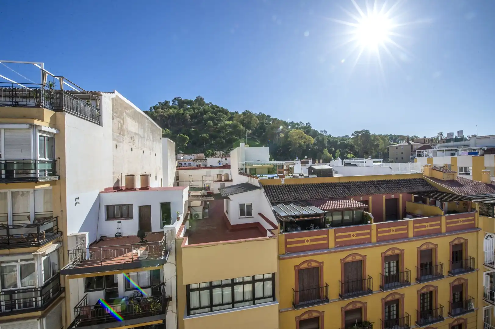 Vista exterior de Pis en venda en Málaga Capital amb Aire condicionat