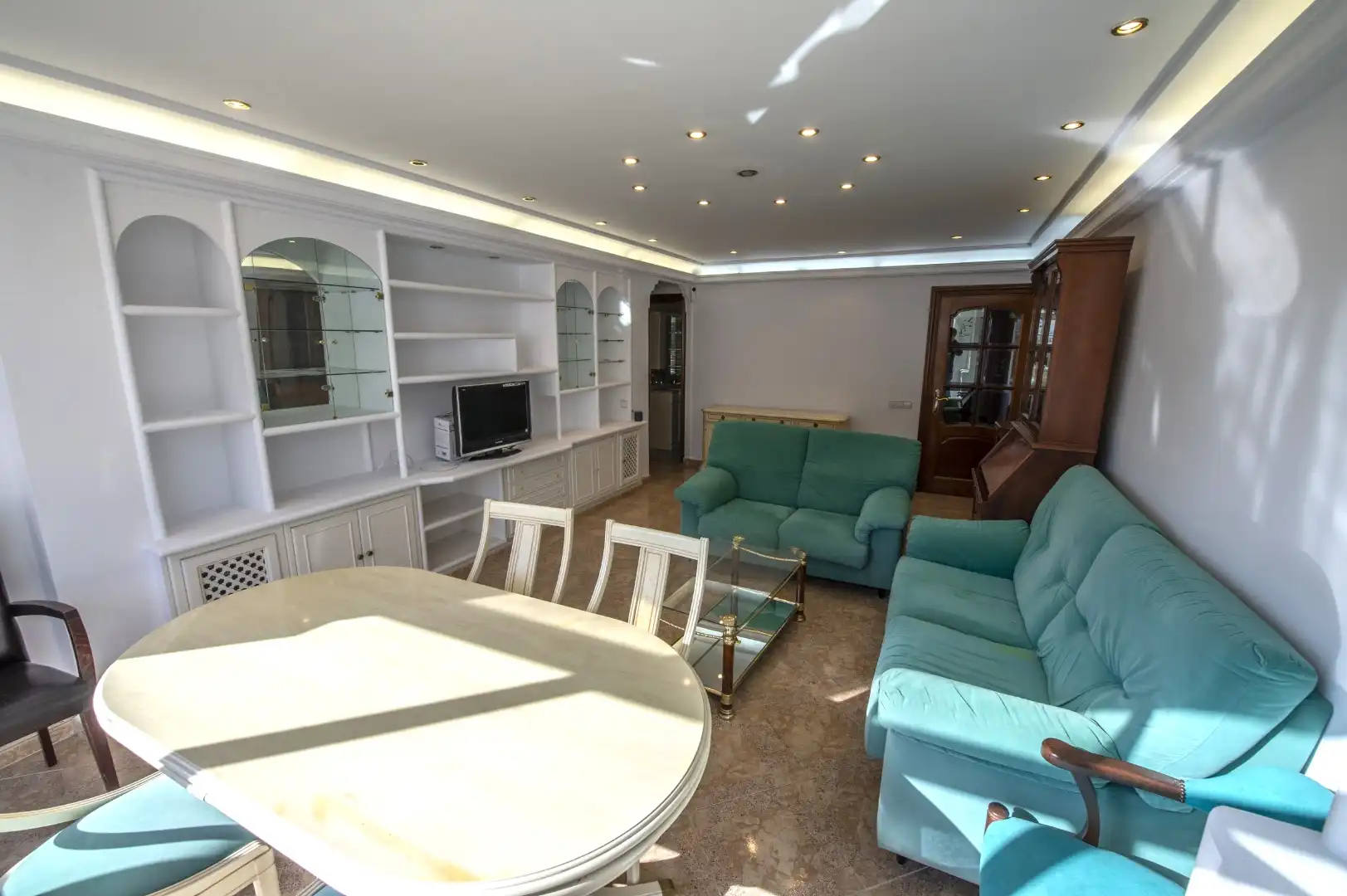 Sala d'estar de Pis en venda en Málaga Capital amb Aire condicionat