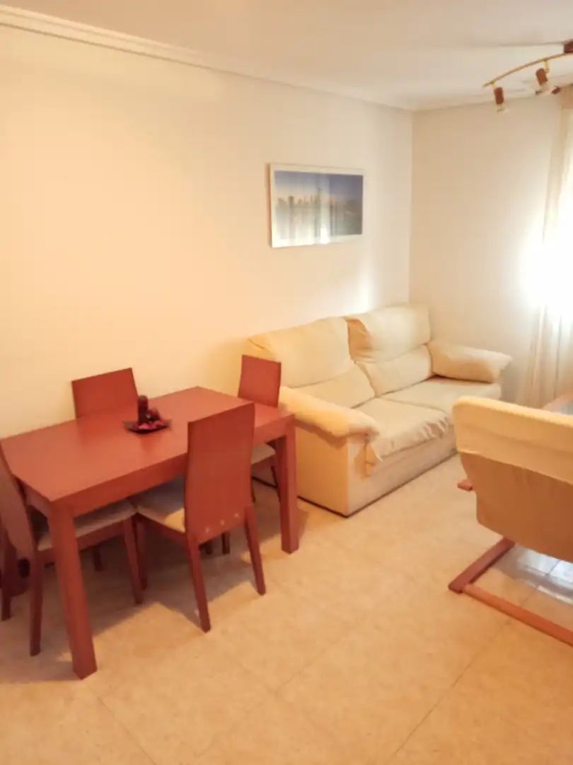 Living room of Flat for sale in Valladolid  with Heating, Parquet flooring and Storage room