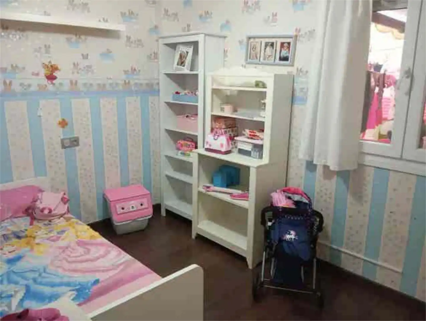 Schlafzimmer von Wohnung zur Miete in Oliva de Mérida mit Privatgarten, Abstellraum und Möbliert