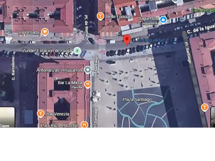 Exterior view of Flat for rent in Burgos  with Furnished, Balcony and Video intercom
