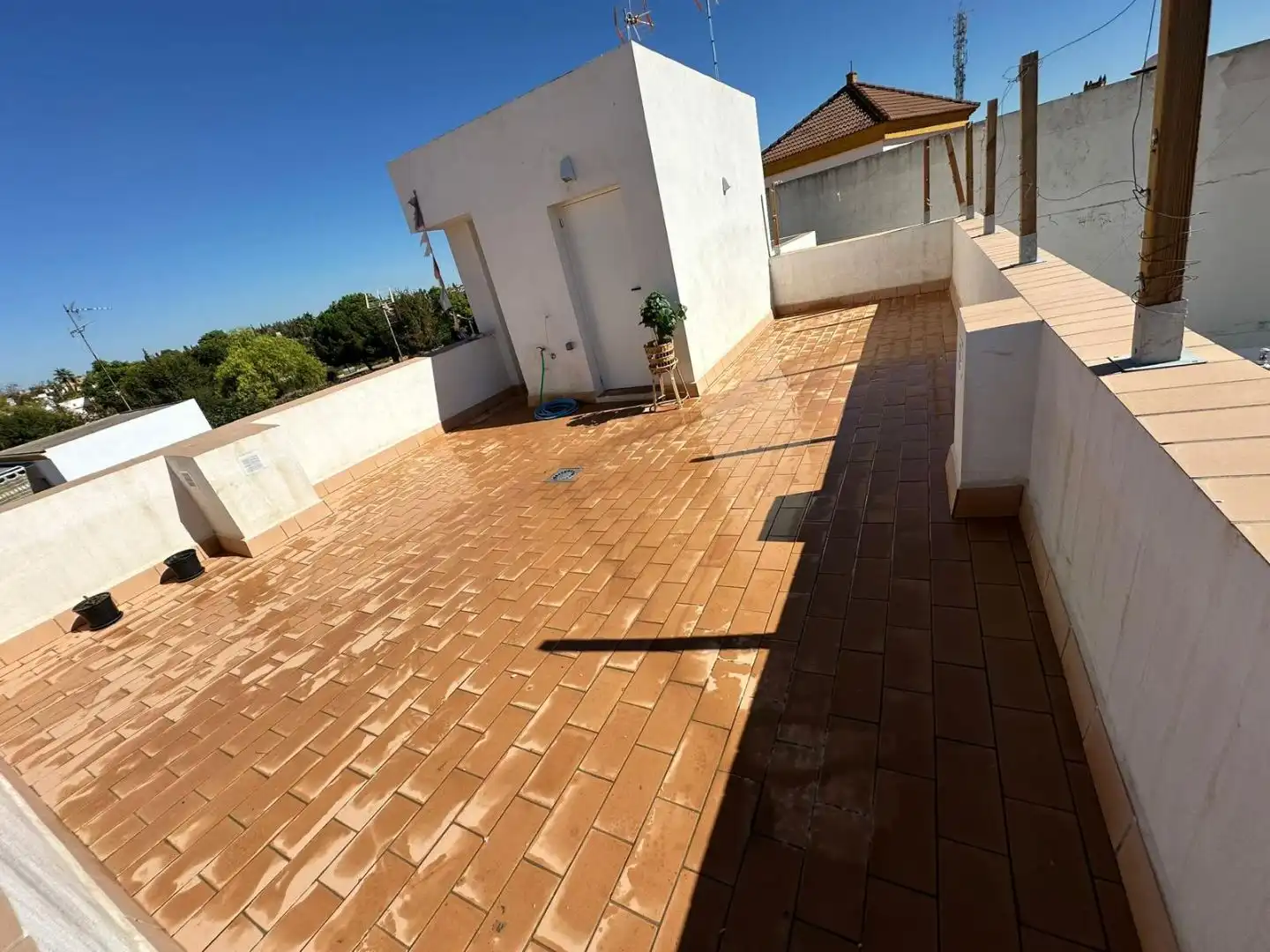 Piso de alquiler en Calle Unamuno, 4, Umbrete Terraza de Piso de alquiler en Umbrete con Aire acondicionado y Terraza