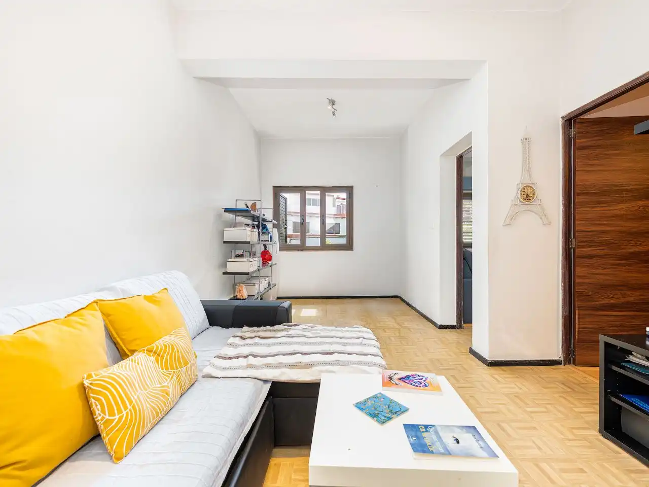 Piso de alquiler en Calle Rafael Mesa y López, 12, Schamann - Rehoyas Sala de estar de Piso de alquiler en Las Palmas de Gran Canaria con Amueblado