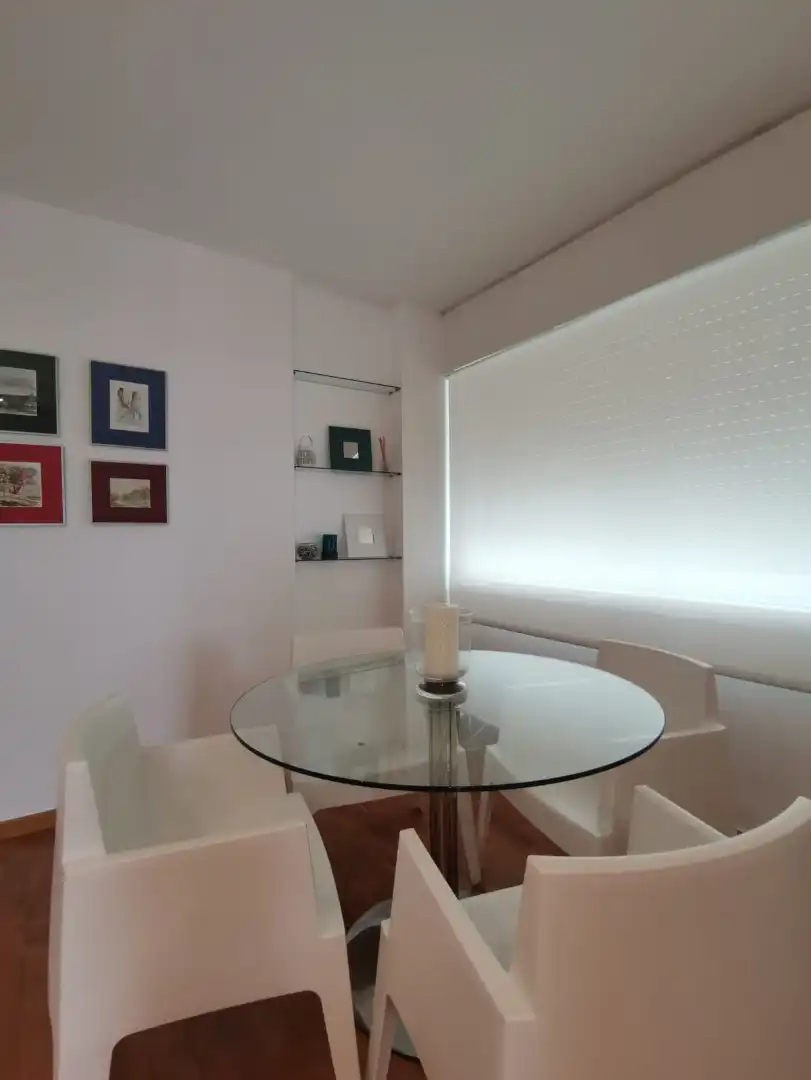 Comedor de Apartamento de alquiler en Murcia con Aire acondicionado, Parquet y Amueblado