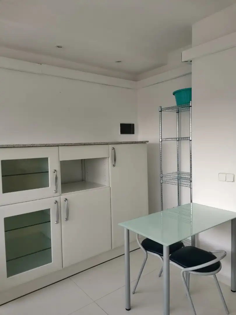 Cocina de Apartamento de alquiler en Murcia con Aire acondicionado, Parquet y Amueblado