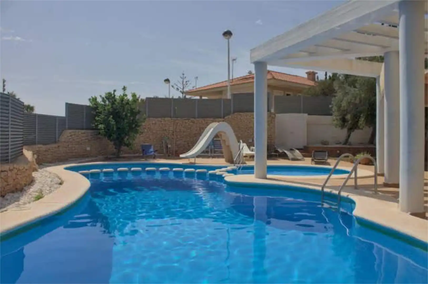 Detached homes for sale in Zona Galúa - Calnegre Swimming pool of Detached homes for sale in La Manga del Mar Menor with Terrace and Swimming Pool