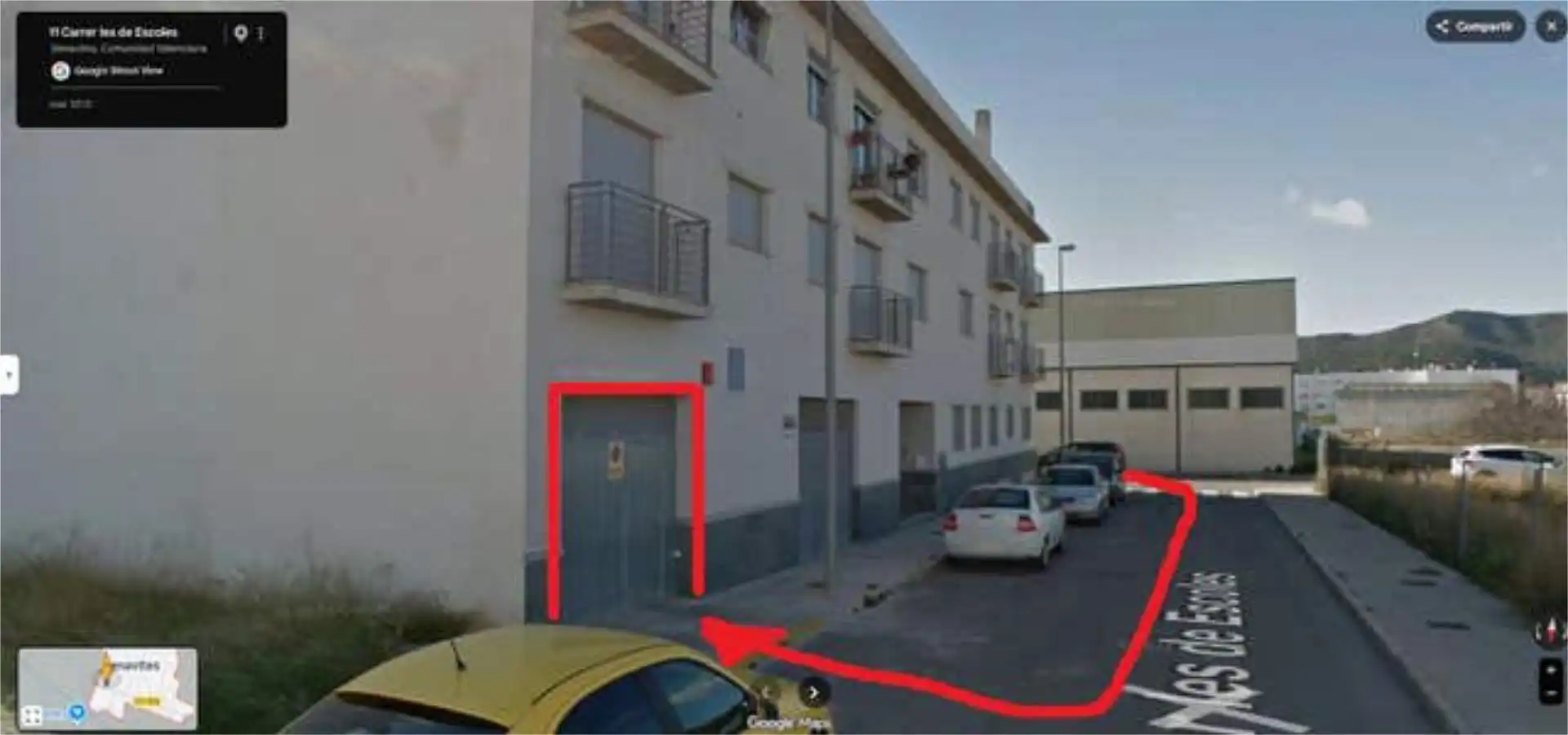 Garaje de alquiler en Benavites Parking de Garaje de alquiler en Benavites