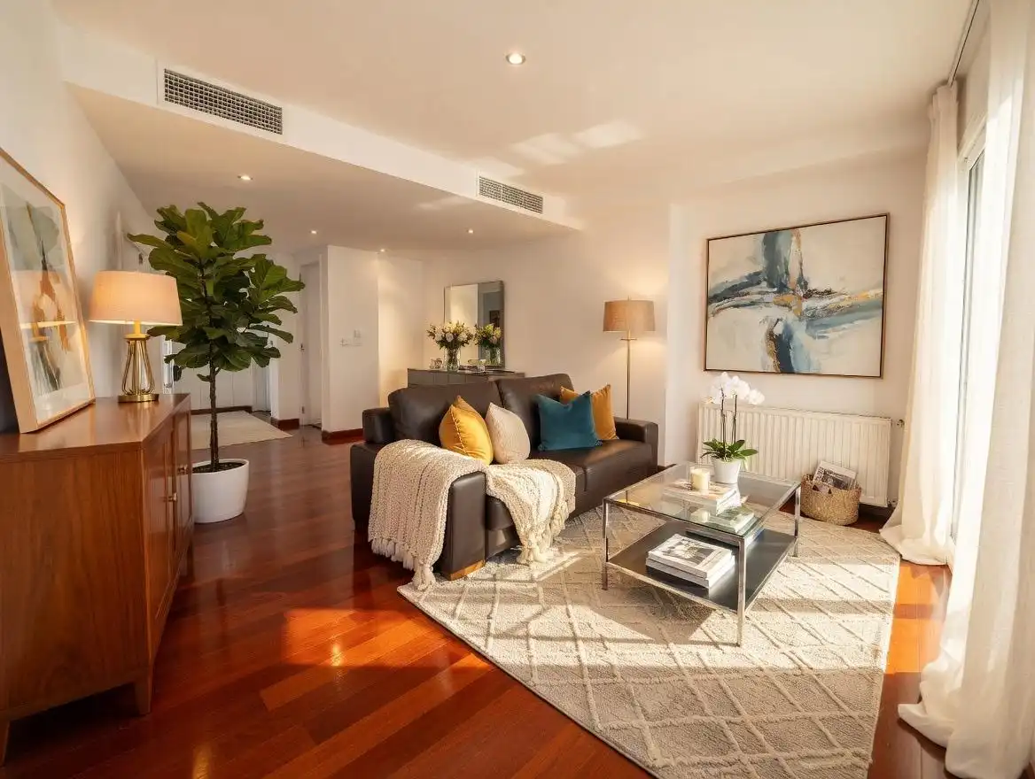 Casa o chalet en venta en Cap-negret, 43, L'Olla Sala de estar de Casa o chalet en venta en Altea con Aire acondicionado, Calefacción y Jardín privado