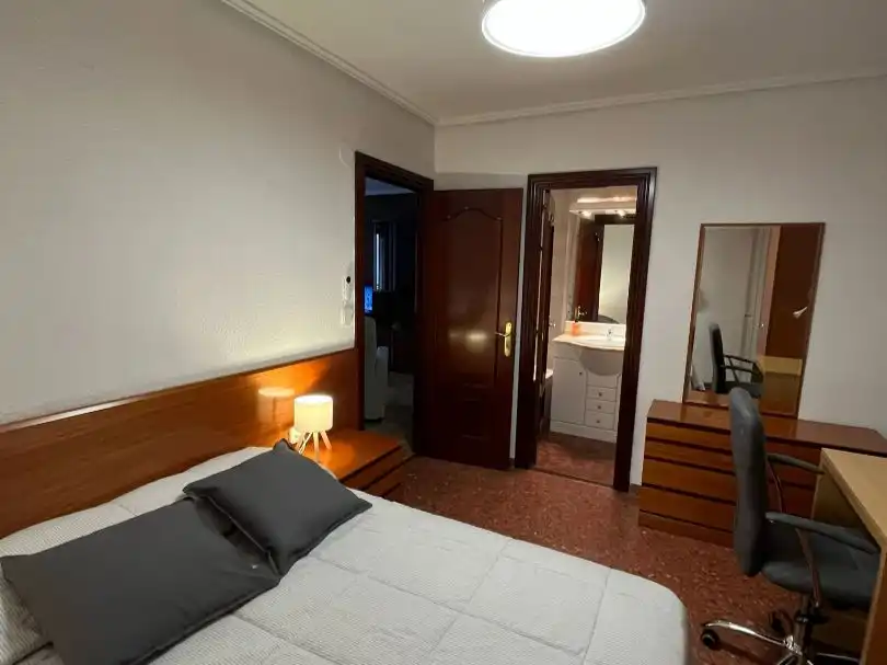 Wohnung zur Miete in Calle del Doctor Cerrada, 7, Doctor Cerrada Schlafzimmer von Wohnung zur Miete in Zaragoza mit Klimaanlage, Heizung und Parkett