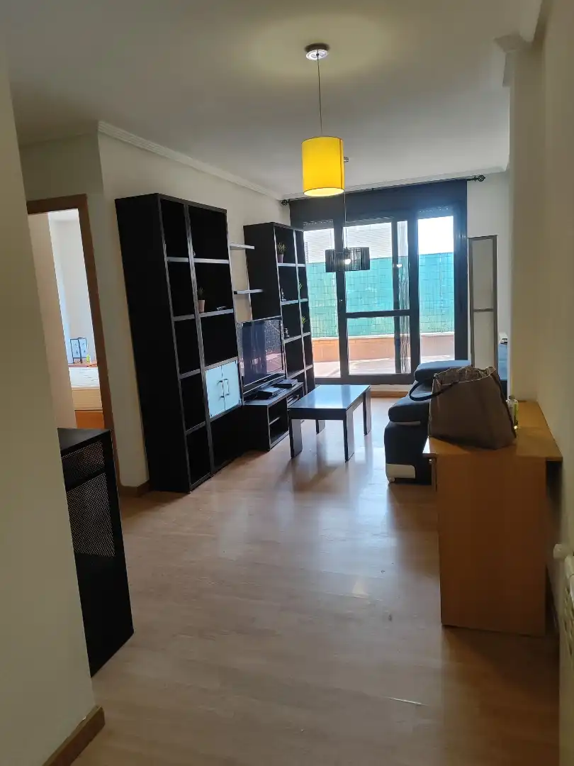 Wohnungen zur Miete in Calle Laguna, 17, Cistérniga Wohnzimmer von Wohnungen zur Miete in Cistérniga mit Heizung, Parkett und Terrasse