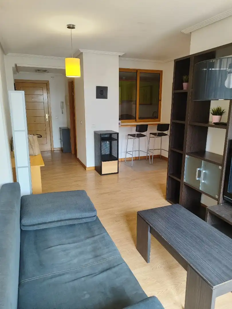Wohnungen zur Miete in Calle Laguna, 17, Cistérniga Wohnzimmer von Wohnungen zur Miete in Cistérniga mit Heizung, Parkett und Terrasse