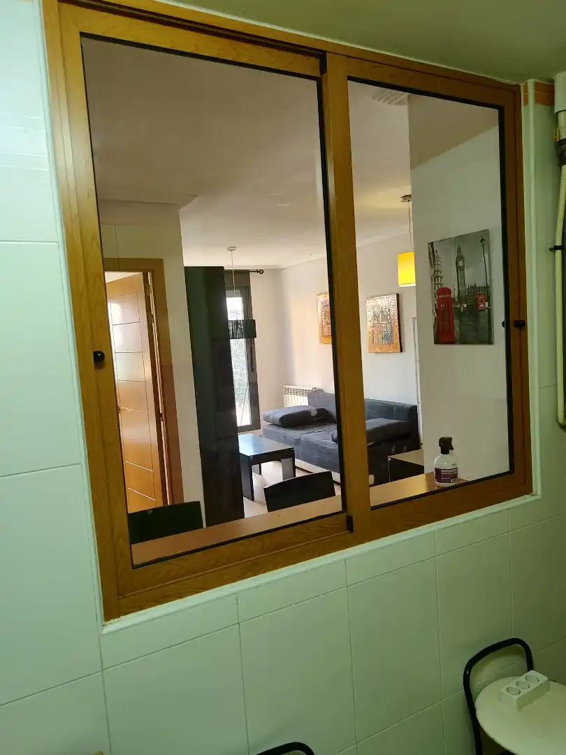 Wohnungen zur Miete in Calle Laguna, 17, Cistérniga Wohnzimmer von Wohnungen zur Miete in Cistérniga mit Heizung, Parkett und Terrasse